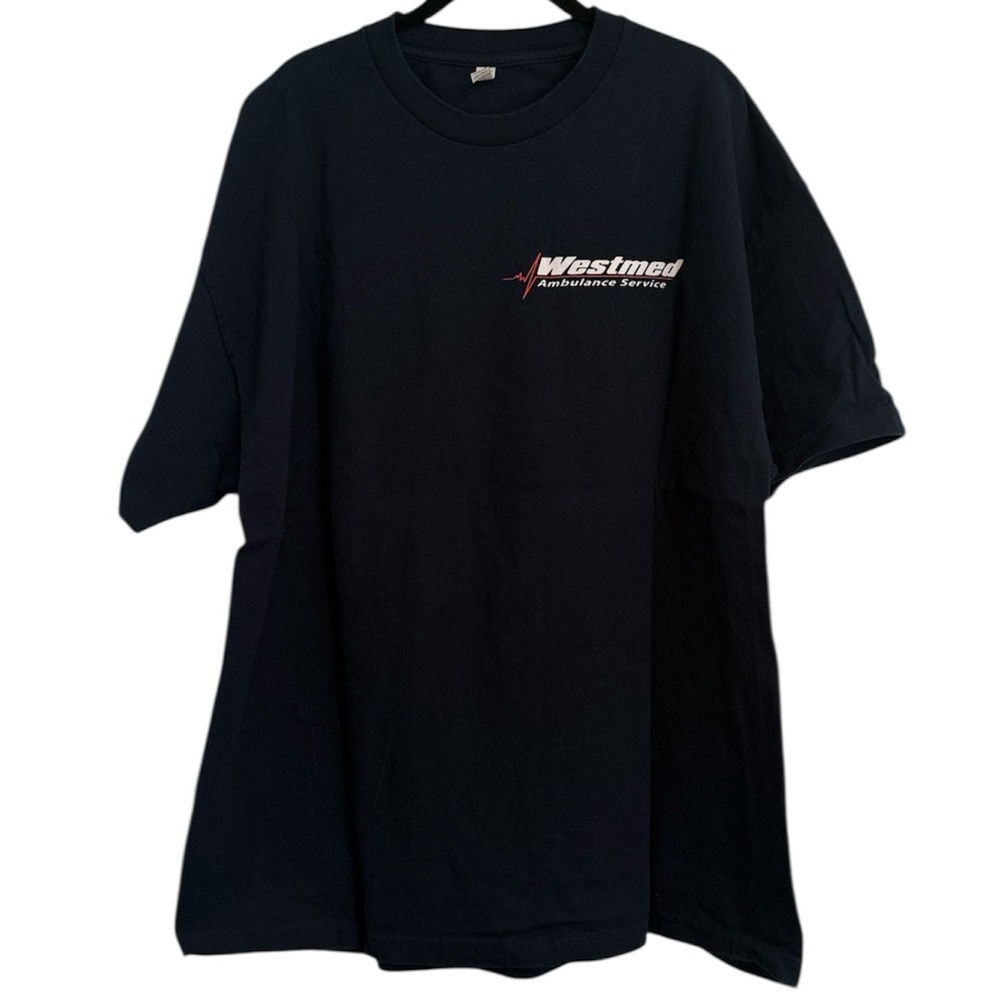 🌻 Westmed Ambulance Service 2016 EMS Strong Short Sleeve Graphic Tee